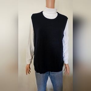 Boden Black Knit Vest